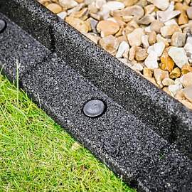 EcoShape FlexiBorder - Flexibel Rasenkante Gummi - 