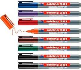 edding 361 Whiteboard-Marker farbsortiert 1,0 mm,