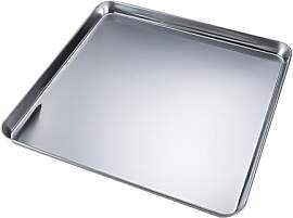 Edelstahl-Backblech-Set, Backbleche, quadratisches 