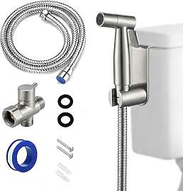 Edelstahl Bidet Handbrause Set Robuste WC Dusche
