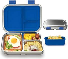 Edelstahl Brotdose Lunchbox Kinder, Metal Bento