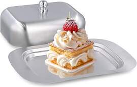 Edelstahl Butterglocke - Butter Dish mit Deckel,