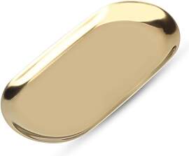 Edelstahl Dekoratives Tablett Schmuckschale, 7