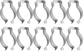 Edelstahl-Federklemmen, robuste