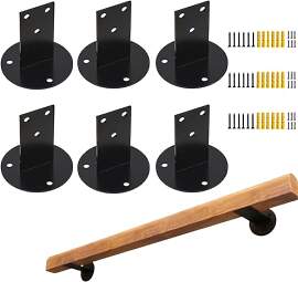 Edelstahl Handlauf Halterung, 6PCS Handlauf