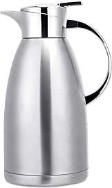 Edelstahl-Isolierkanne 2,3 Liter – Silber –