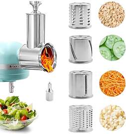 Edelstahl Slicer Shredder für KitchenAid Mixer