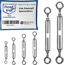 Edelstahl Spannschloss Öse-Öse – 8 mm – 25