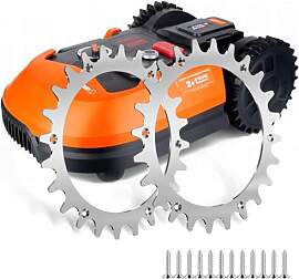 Edelstahl Spikes für Worx Landroid S/M