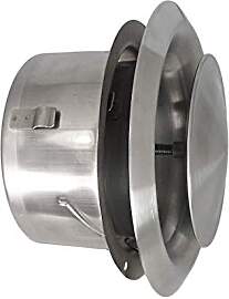 Edelstahl Tellerventil LG-4510 Zuluft Abluftventil 