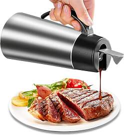 Edelstahl Thermo Sauciere 750ML, Soßenkanne mit