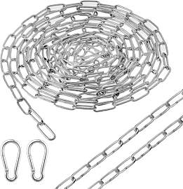Edelstahlkette Meterware, 10M Metallkette Φ1,5mm