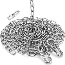 Edelstahlkette Meterware,3.2mm 5M Kette Edelstahl