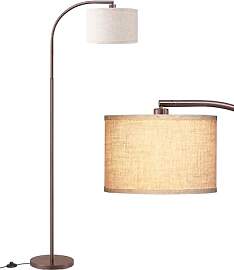 EDISHINE Stehlampe Wohnzimmer, 161cm Bogenlampe