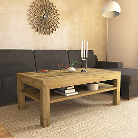 Edler Couchtisch Wildeiche - 120x70cm