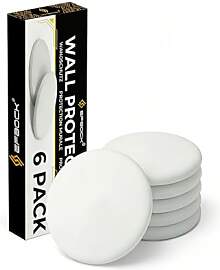 Efbock Türstopper Wandstopper Schutz, 8cm Weiße
