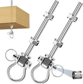 EFEALL Schaukelhaken Lager, 2 Stück M10×180 mm 