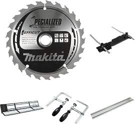 EFFICUT Sägeb.165x20x25Z+Führungsschienenadapter 
