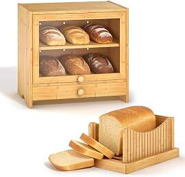 EffiQ-Rate 2 Stöckiger Brotkasten mit