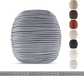 EFIXS Jalousien Schnur 2.2 mm - Grau - 10-25 Meter 