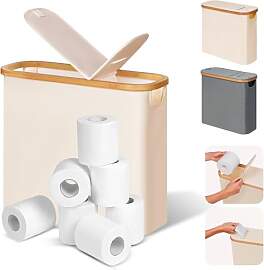 efluky 28L 2-in-1 Toilettenpapier Aufbewahrung