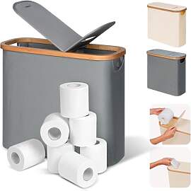 efluky 28L 2-in-1 Toilettenpapier Aufbewahrung