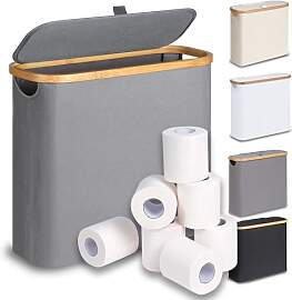 efluky 28L Toilettenpapier Aufbewahrung Korb mit