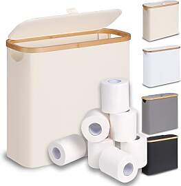 efluky 28L Toilettenpapier Aufbewahrung Korb mit