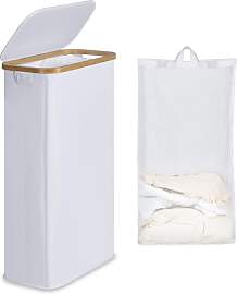 efluky Wäschekorb Schmal 63L, Schlanker