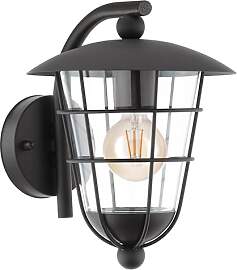 EGLO Außen-Wandlampe Pulfero, 1 flammige