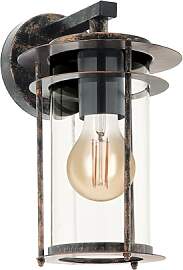 EGLO Außen-Wandlampe Valdeo, 1 flammige