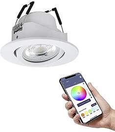 EGLO connect.z Smart-Home LED Einbaustrahler