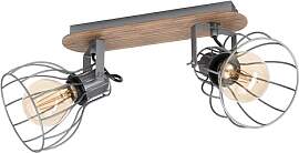 EGLO Deckenlampe Sambatello, 2 flammige Vintage