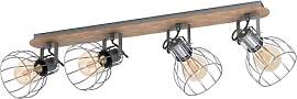 EGLO Deckenlampe Sambatello, 4 flammige Vintage