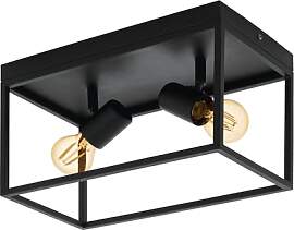 EGLO Deckenlampe Silentina, 2 flammige