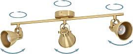 EGLO Deckenspot "SERAS", gold