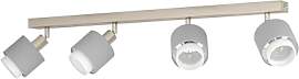 EGLO Deckenstrahler Bellizzi, Deckenlampe 4-fach,