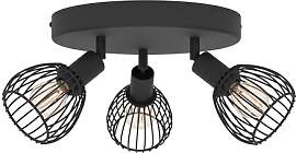 EGLO Deckenstrahler Sonnino, Deckenlampe 3-fach,