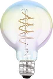 EGLO Dimmbare E27 LED Lampe farbig, Spiral