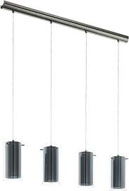 EGLO Hängelampe Pinto Textil, 4-flammige