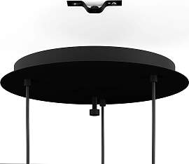 EGLO Hängeleuchte "AGUILARES", schwarz, 