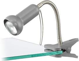 EGLO Klemmlampe Fabio, Klemmleuchte, Klemmspot aus 