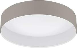 EGLO LED Deckenlampe Pasteri, Textil Deckenleuchte 