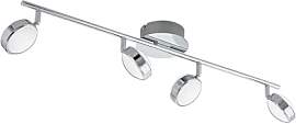 EGLO LED Deckenlampe Salto, 4 flammige