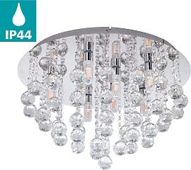 EGLO LED Deckenleuchte "ALMONTE", silber 