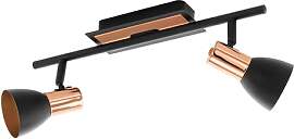 EGLO LED Deckenleuchte Barnham, 2 flammige