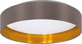 EGLO LED Deckenleuchte "Maserlo", braun