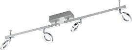 EGLO LED Deckenspots "CARDILLIO", silber 