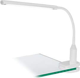 EGLO LED Klemmlampe Laroa, Klemmleuchte mit Touch, 