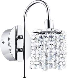EGLO LED Wandlampe Almonte, Wandleuchte Bad,